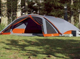 Family Tent Cabin 6-Person Grey Waterproof 94748