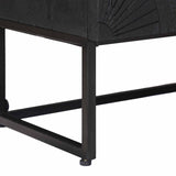 TV Cabinet with Drawer with Shelf Black 105 x 30 x 54 cm 42020085