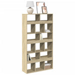 Bookcase Sonoma Oak 100x33x187.5 cm Engineered Wood 3309377