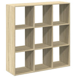 Room Divider Bookcase Sonoma Oak 102x29x103.5 cm Engineered Wood 858041