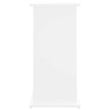 Aquarium Stand White 81x36x73 cm Engineered Wood 833623