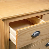 Sideboard Hill 79x40x80 cm Solid Pine Wood 288915