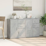 Sideboards 2 pcs Concrete Grey 60x31x70 cm Engineered Wood 3276563