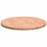 Table Top Light Brown 90 x 4 cm Solid Oak Wood 42016019