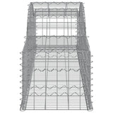 Arched Gabion Baskets 30 pcs 300x50x40/60 cm Galvanised Iron 3146663