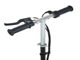 Powered E-Scooter Ride-On, with Brakes, Adjustable Seat, Adjustable Handlebars, Black T3398P349426