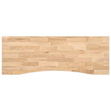 ZNTS Desk Top Untreated 140x50x2.5 cm Solid Wood Oak Rectangular 4009010