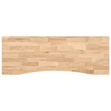 Desk Top Untreated 140x50x2.5 cm Solid Wood Oak Rectangular 4009010