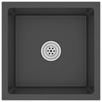 Handmade Kitchen Sink Black Stainless Steel 51501