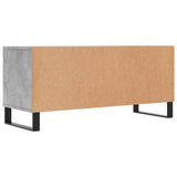 TV Cabinet Concrete Grey 100x34.5x44.5 cm Engineered Wood 831248