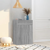 Shoe Cabinet Grey Sonoma 60x35x84 cm Engineered Wood 815418