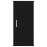 Shoe Cabinets 2 pcs Black Oak 32x35x70 cm Engineered Wood 862076