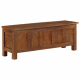 328310 Storage Box 110x30x40 cm Solid Mango Wood
