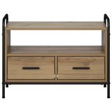 TV Cabinet 67.5 x 33 x 50 cm Artisan Oak Engineered Wood 8013691