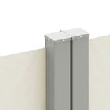 Retractable Side Awning Cream 140x1200 cm 318061
