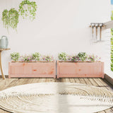 Garden Planters 2 pcs Solid Wood Douglas 837456