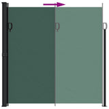 Retractable Side Awning Dark Green 200x600 cm 4004560