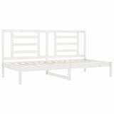 Day Bed without Mattress White 90x200 cm Solid Wood Pine 3108057