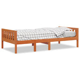 Children's Bed without Mattress Wax Brown 80x200 cm Solid Wood Pine 855026