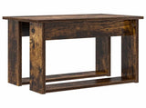 Coffee Table Set 2 pcs Smoked Oak Engineered Wood 8000128