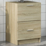 Sink Cabinet Sonoma Oak 40x37x59 cm Engineered Wood 848103