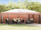 Gazebo Cover Replacement Transparent 400 x 300 x 32 cm PVC 42008409