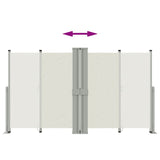 Retractable Side Awning Cream 140x1200 cm 318061