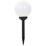 Outdoor Solar Lamps 3 pcs LED Spherical 20 cm RGB 44458