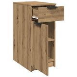 Desk Cabinet Artisan Oak 33x50x75 cm Engineered Wood 856998