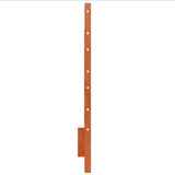 Headboard Wax Brown 135 cm Solid Wood Pine 844323