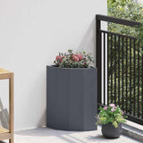 Corner Planter Anthracite 30 x 30 x 50 cm Steel 883677