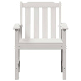 Garden Dining Chair 2 pcs White 65.5 x 59 x 88cm HDPE 42006604