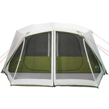 Family Tent with LED 10-Person Light Green Quick Release 94302
