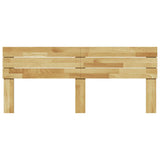 Headboard 180 cm Solid Wood Oak 851982