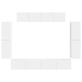TV Cabinet 8 pcs White 3409141