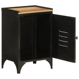 Bathroom Cabinet 40x30x60 cm Iron and Solid Wood Mango 358566