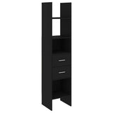 803417 Book Cabinet Black 40x35x180 cm Engineered Wood
