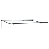 Awning Frame Anthracite and White 450 x 300 cm 3330897