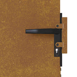 Garden Gate 85x175 cm Corten Steel 153260