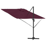 Roma Parasol Red 286 x 284 x 265 cm Aluminium and Polyester 42003341