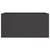 Planter Black 62x30x29 cm Steel 841589