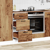 Kitchen Base Cabinet Kalmar Old Wood Engineered Wood 854248
