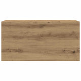 Bathroom Wall Cabinet Artisan Oak 80x25x40 cm Engineered Wood 860093