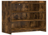 Sideboard Smoked Oak 75 x 36 x 80 cm Engineered Wood 8011111