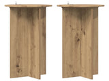 Plant Stand 2 pcs Artisan Oak 40 x 40 x 80 cm Engineered Wood 899707
