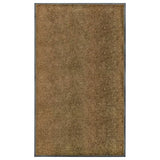 Doormat Washable Brown 90x150 cm 323437