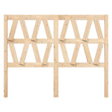 Bed Headboard 146x4x100 cm Solid Wood Pine 818620