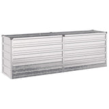 Raised Garden Bed Silver 160 x 40 x 55 cm galvanized 8006247