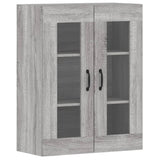 Wall Mounted Cabinets 2 pcs Grey Sonoma Engineered Wood 3197911