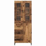 Highboard Old Wood 69.5 x 34 x 180 cm Engineered Wood 3415777